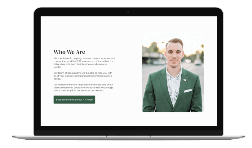 Flowy Studio - Web Design and SEO project for SPL Accountants